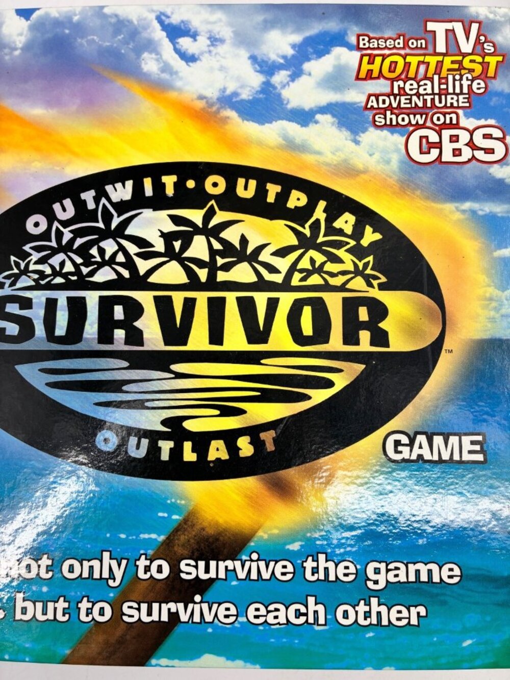 Survivor The Board Game Outwit Outplay Outlast Mattel CBS TV Show Adventure 2000